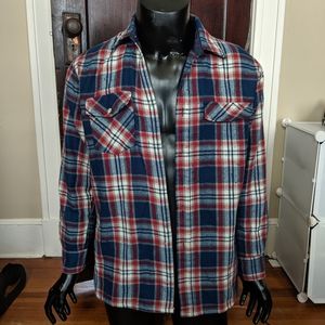Allen Wickfield but vintage flannel quilted jacket